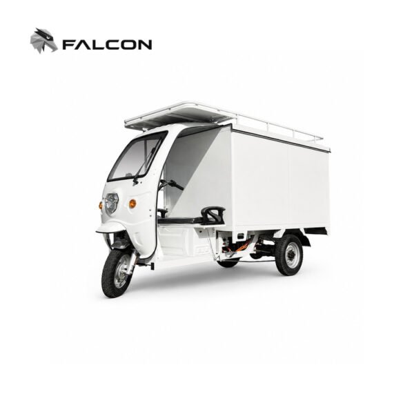 Heavy-Duty Enclosed Electric Delivery Tricycle